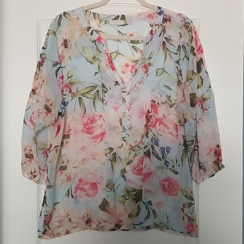 Floral Blouse, Spring 🌷
